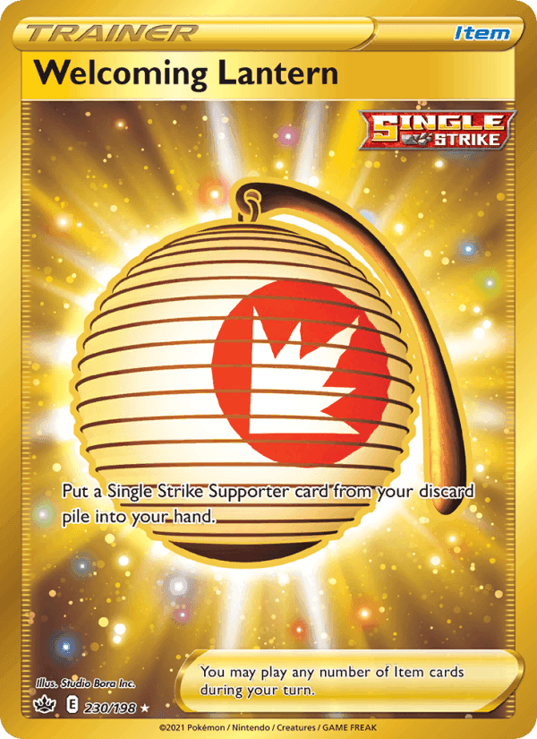 Welcoming Lantern, card 230 from Chilling Reign