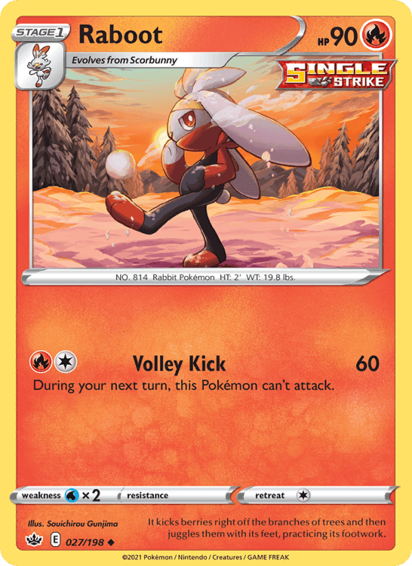 Raboot, card 27 from Chilling Reign