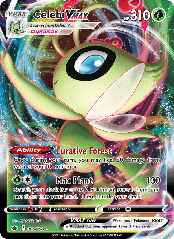 Chilling Reign の 8 番、Celebi VMAX