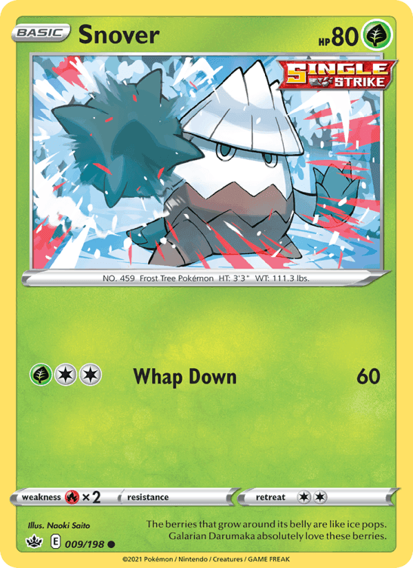 Snover, carta 9 di Chilling Reign