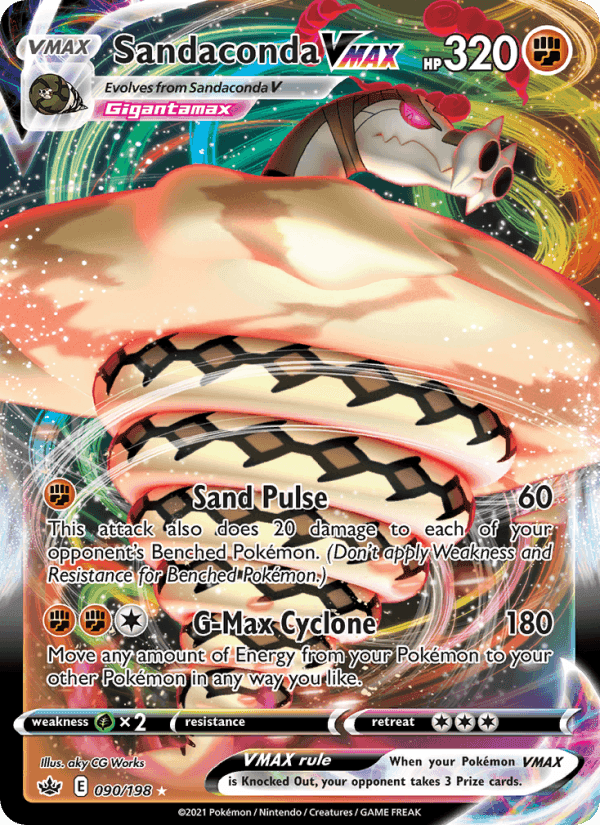Sandaconda VMAX, card 90 from Chilling Reign