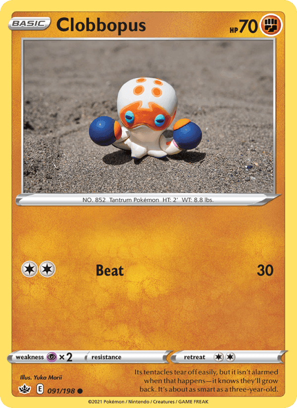 Clobbopus, card 91 from Chilling Reign