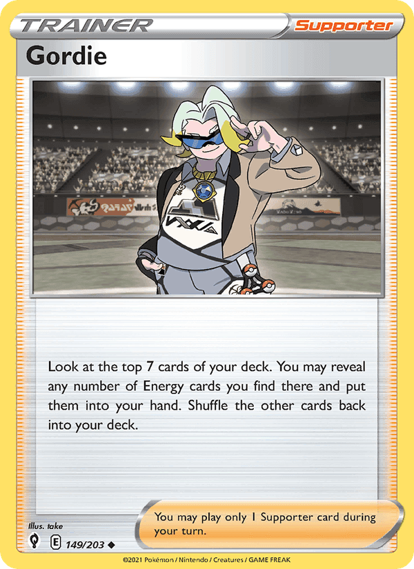 Gordie, card 149 from Evolving Skies