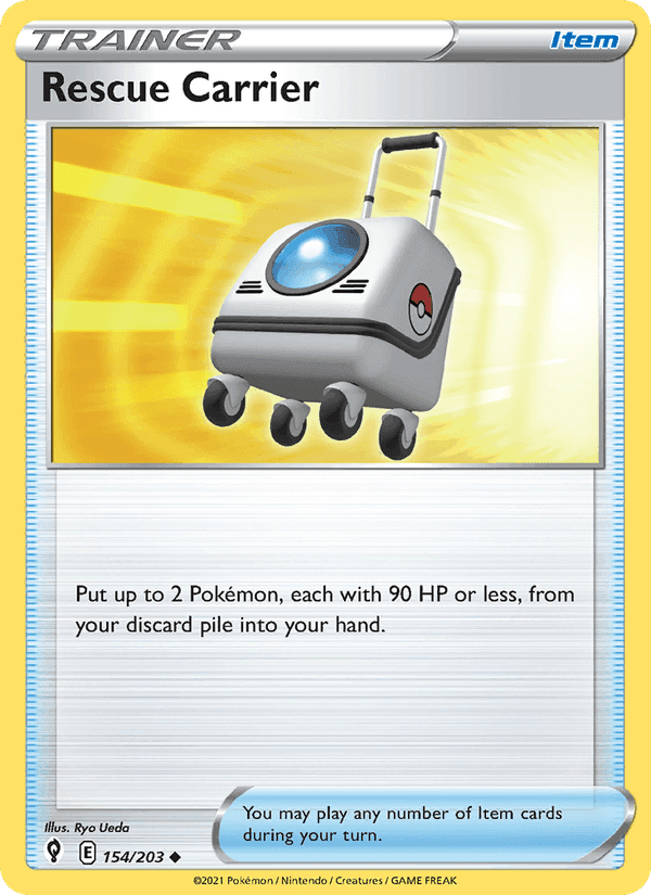 Rescue Carrier, card 154 from Evolving Skies