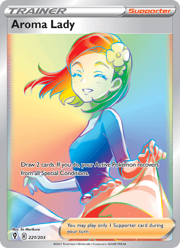 Aroma Lady, carta 221 di Evolving Skies