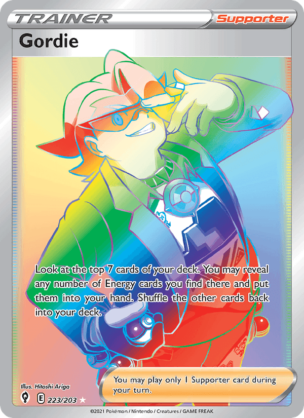 Gordie, card 223 from Evolving Skies