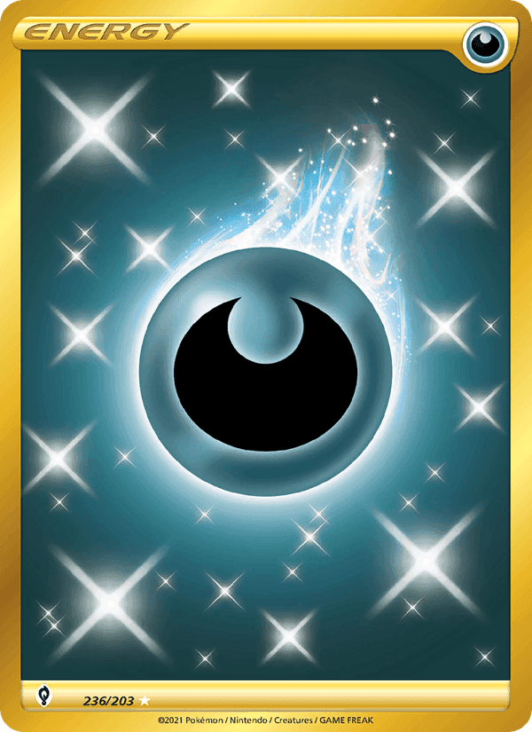Darkness Energy, card 236 from Evolving Skies