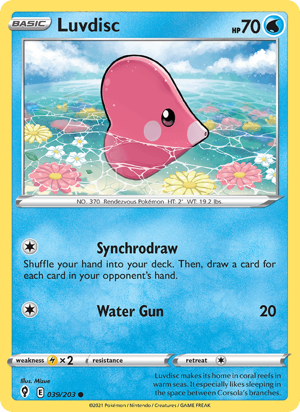 Luvdisc, card 39 from Evolving Skies