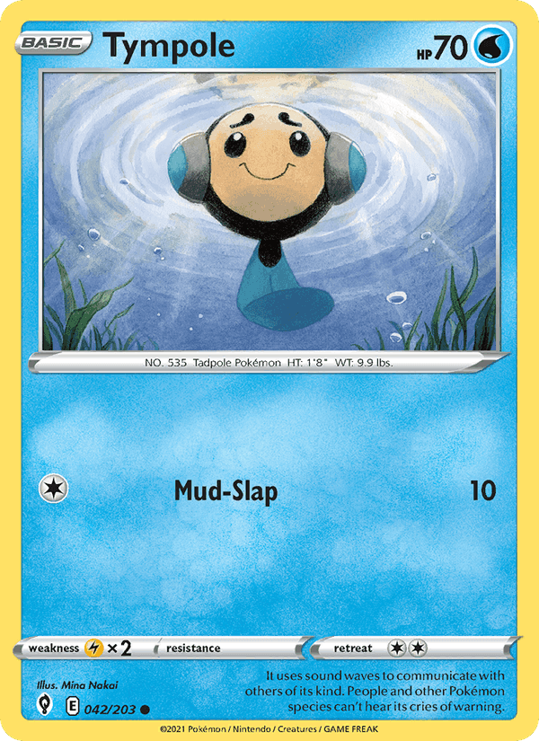 Tympole, card 42 from Evolving Skies