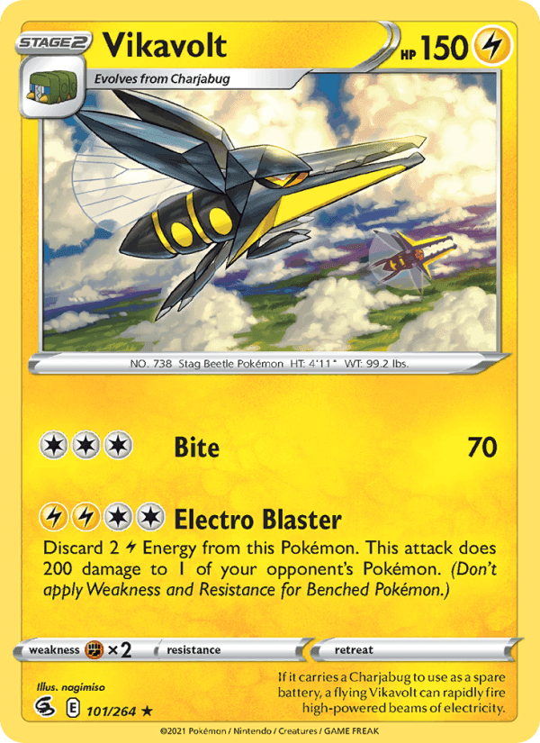 Vikavolt, card 101 from Fusion Strike