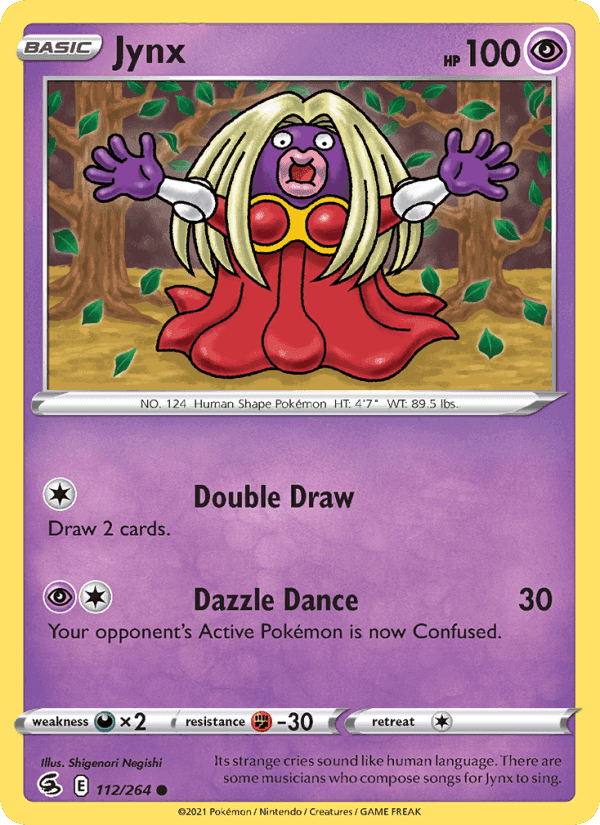 Jynx, card 112 from Fusion Strike