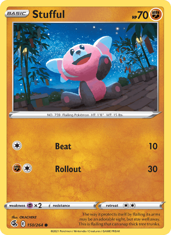 Stufful, card 150 from Fusion Strike
