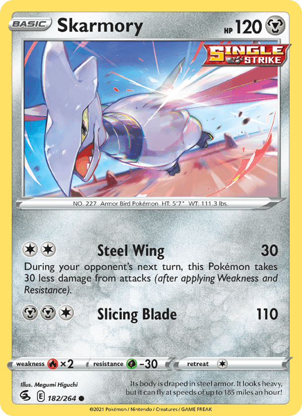 Skarmory, carte 182 de Fusion Strike