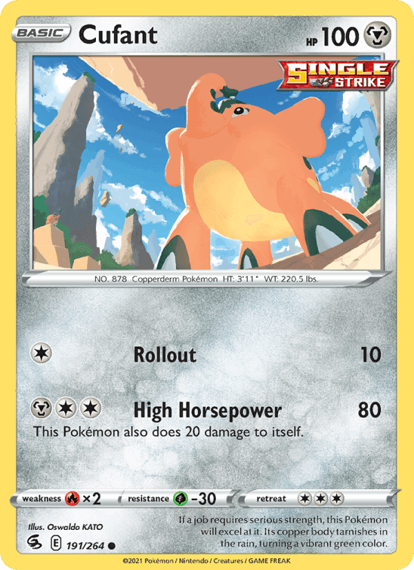 Cufant, card 191 from Fusion Strike