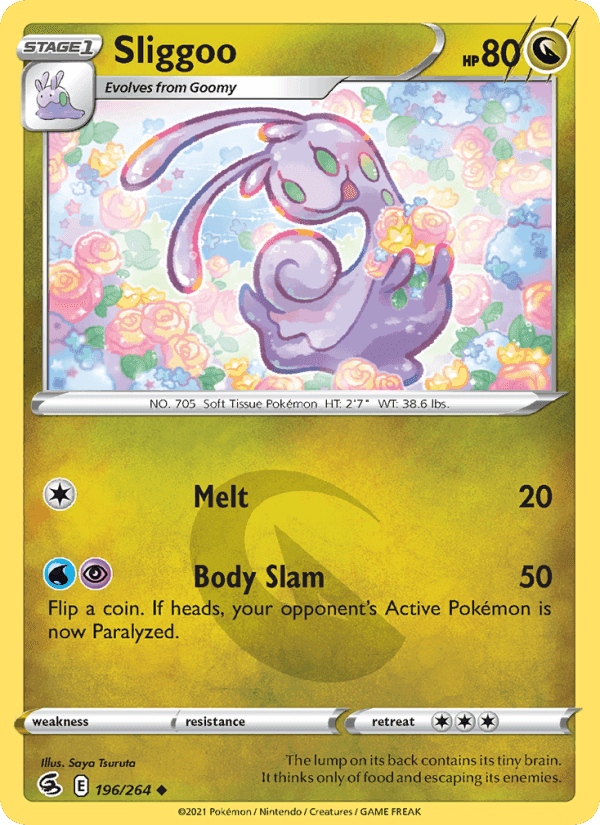 Sliggoo, card 196 from Fusion Strike