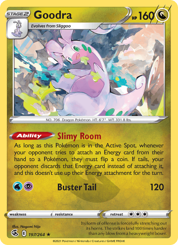 Fusion Strike の 197 番、Goodra