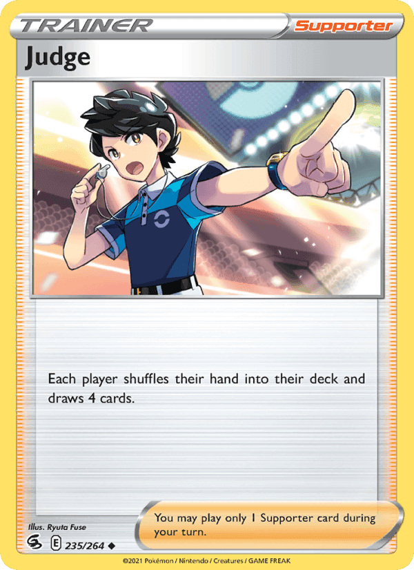 Judge, card 235 from Fusion Strike