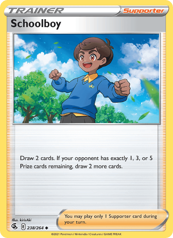 Schoolboy, card 238 from Fusion Strike