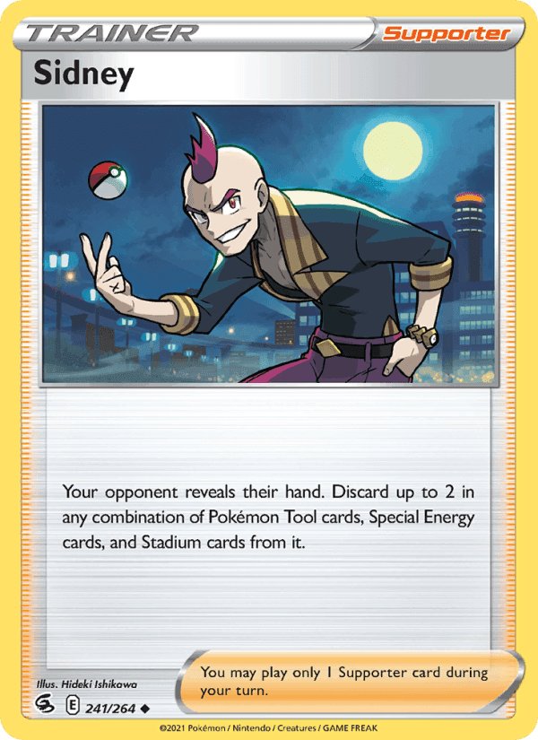 Sidney, card 241 from Fusion Strike