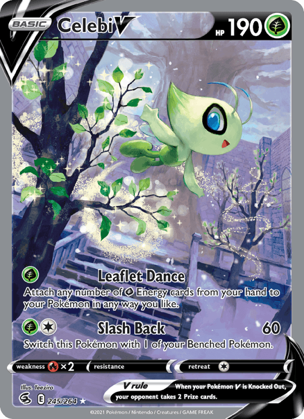 Celebi V, carta 245 di Fusion Strike