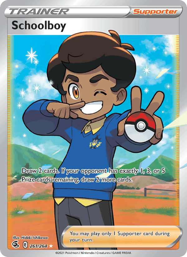 Schoolboy, card 261 from Fusion Strike