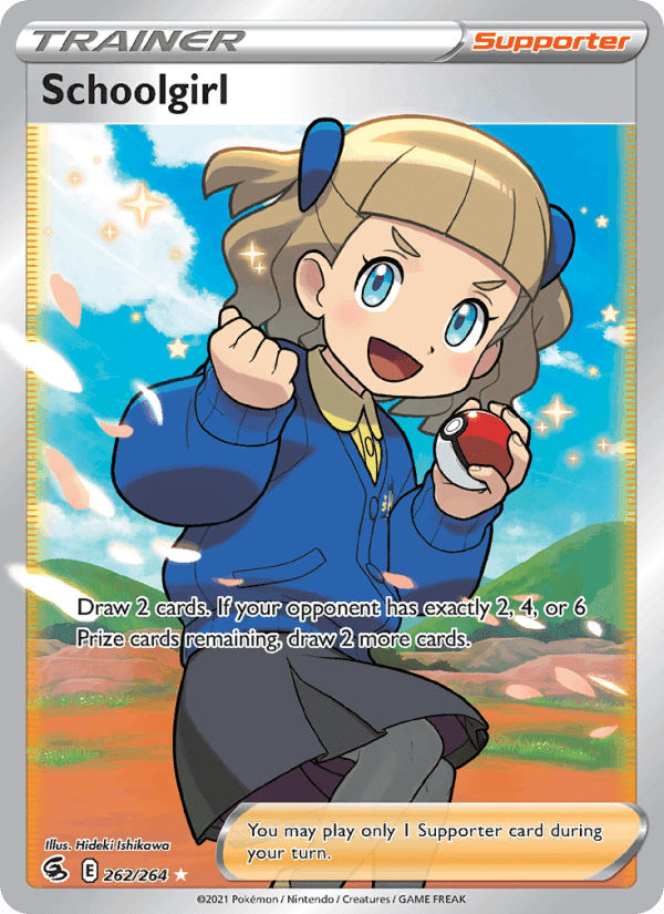 Schoolgirl, card 262 from Fusion Strike