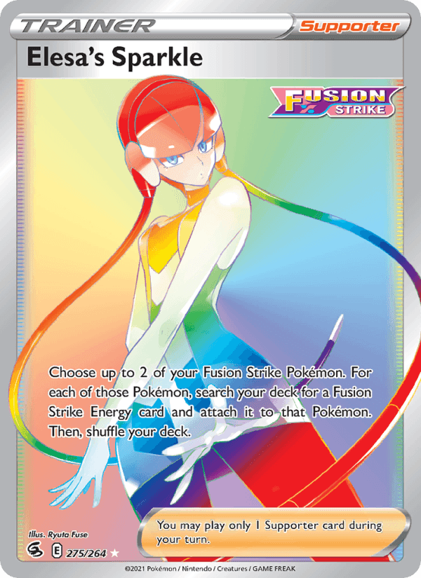 Elesa's Sparkle, carte 275 de Fusion Strike