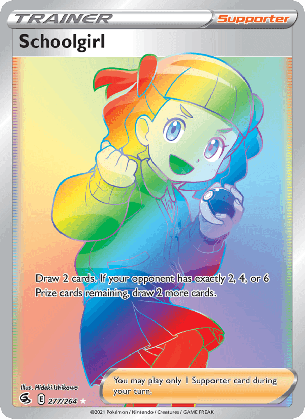 Schoolgirl, card 277 from Fusion Strike