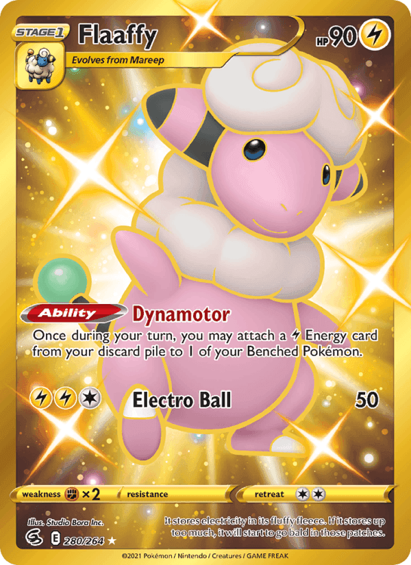 Flaaffy, card 280 from Fusion Strike