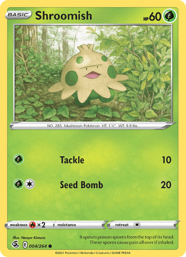 Shroomish, carta 4 di Fusion Strike