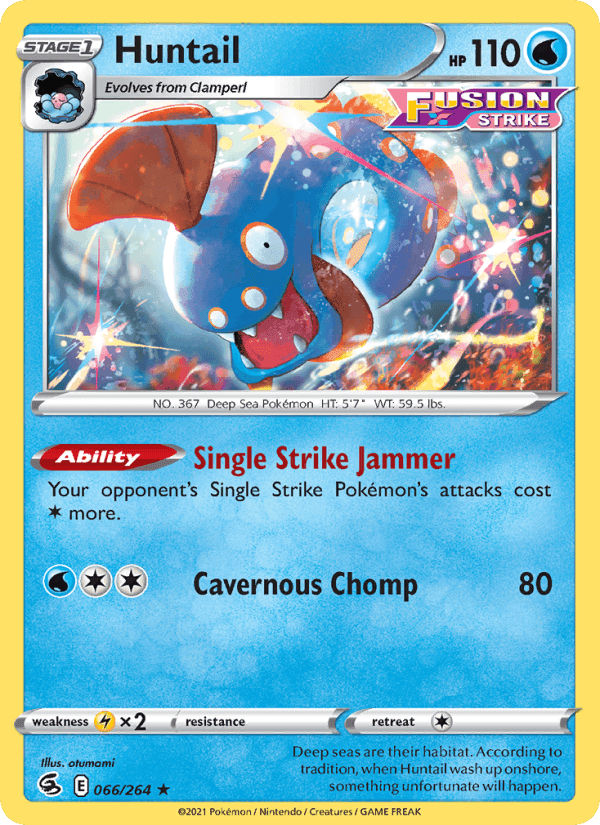 Huntail, card 66 from Fusion Strike