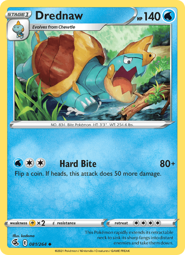 Drednaw, card 81 from Fusion Strike