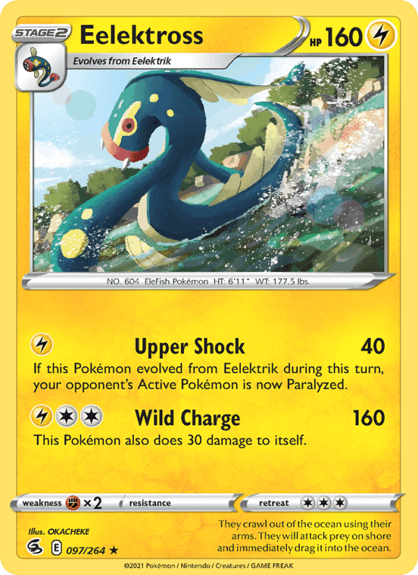 Eelektross, card 97 from Fusion Strike