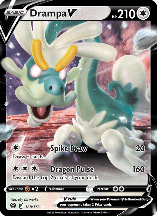 Drampa V, card 128 from Brilliant Stars