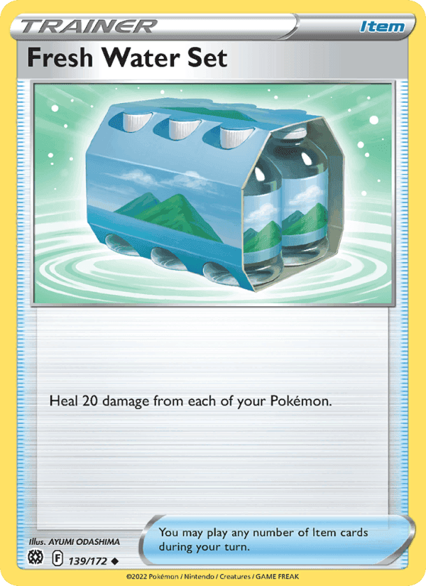 Fresh Water Set, card 139 from Brilliant Stars