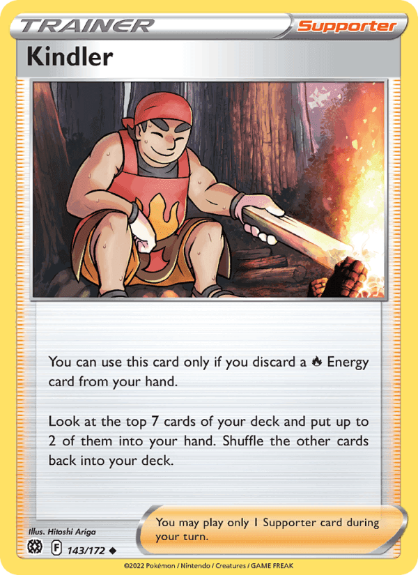 Kindler, card 143 from Brilliant Stars