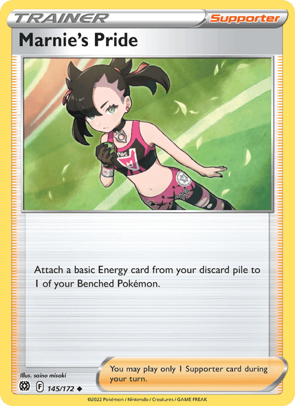 Marnie's Pride, card 145 from Brilliant Stars
