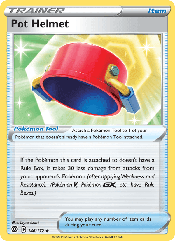 Pot Helmet, card 146 from Brilliant Stars