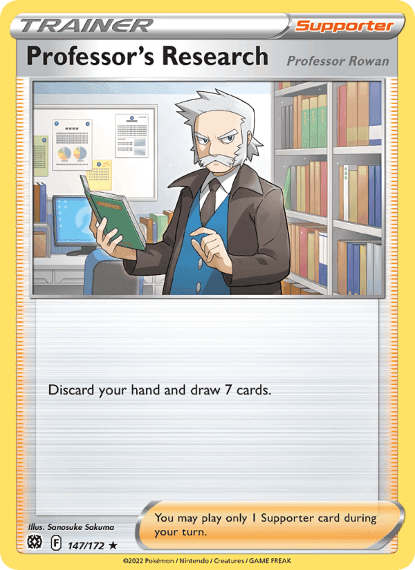 Professor's Research, card 147 from Brilliant Stars