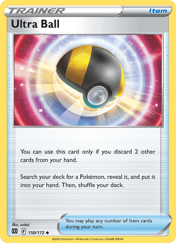 Ultra Ball, carte 150 de Brilliant Stars