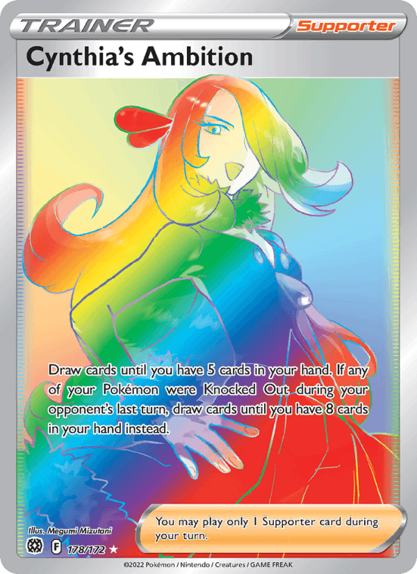 Cynthia's Ambition, card 178 from Brilliant Stars