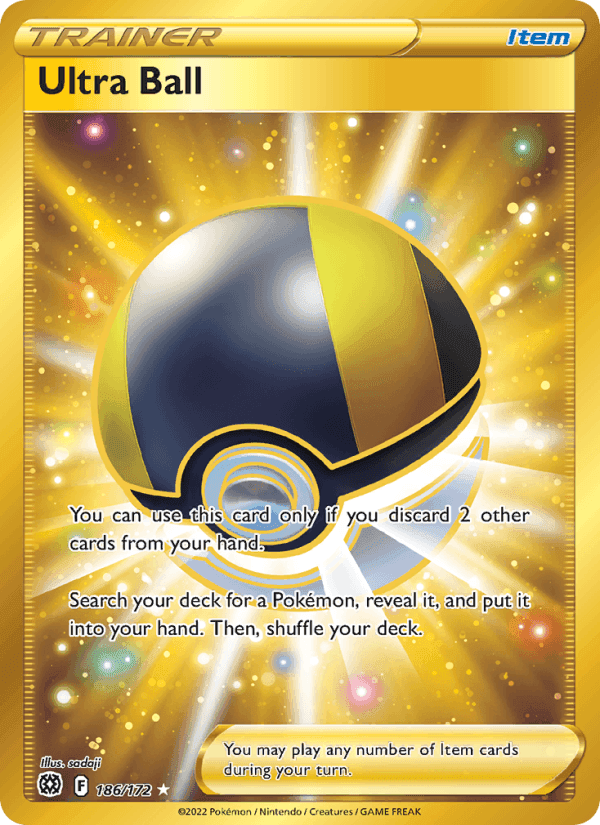 Ultra Ball, carta 186 di Brilliant Stars