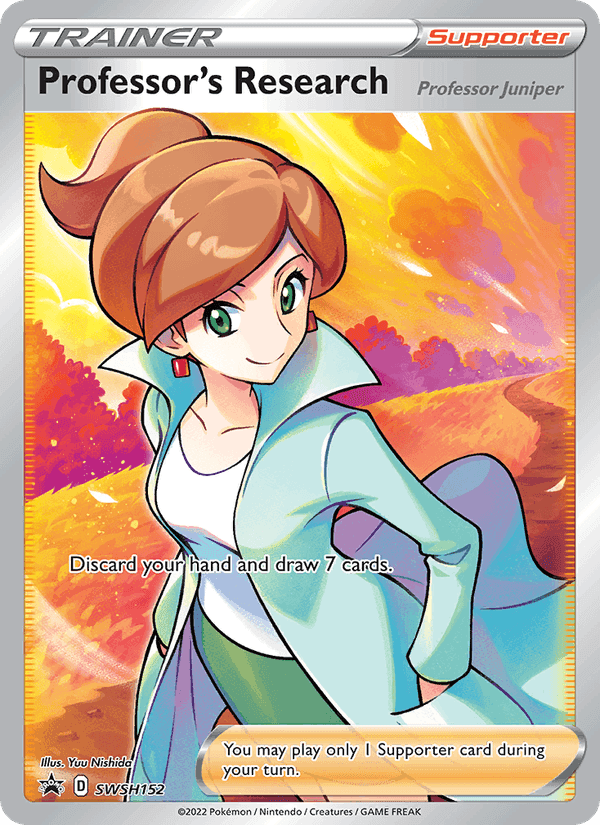 Professor's Research, card SWSH152 from SWSH Black Star Promos