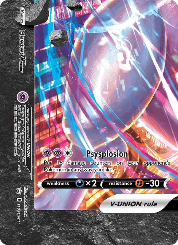 Mewtwo V-UNION, carta SWSH161 di SWSH Black Star Promos