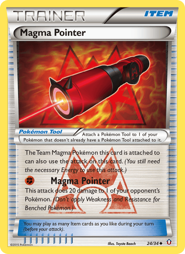 Magma Pointer, carta 24 di Double Crisis