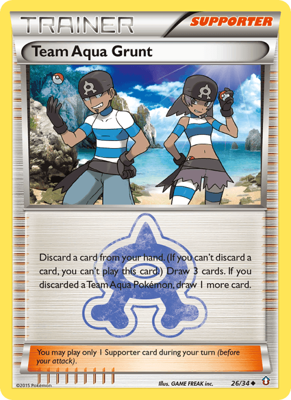 Team Aqua Grunt, carta 26 de Double Crisis