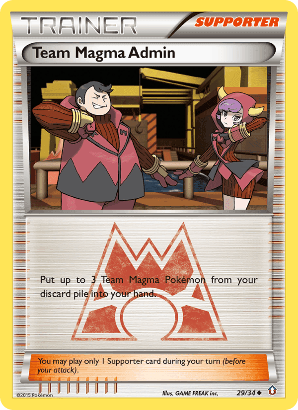 Team Magma Admin, carta 29 de Double Crisis