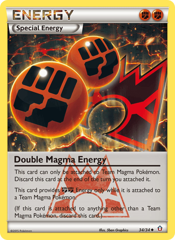 Double Magma Energy, carta 34 di Double Crisis