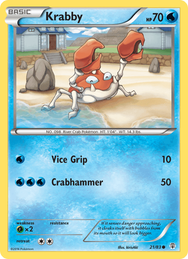 Krabby, carta 21 di Generazioni