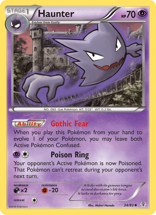 Generations の 34 番、Haunter